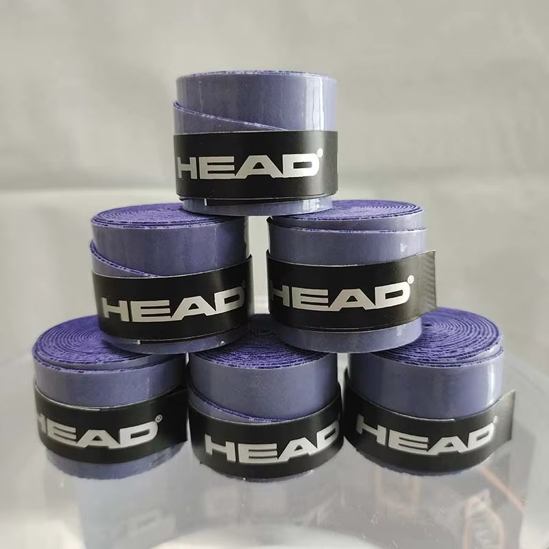 6 Pieces Original  Overgrip anti Slip Tennis Racket Sweatband Grips Padel Shock Absorption Grip Tape Training Accessories