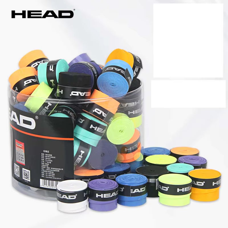 6 Pieces Original  Overgrip anti Slip Tennis Racket Sweatband Grips Padel Shock Absorption Grip Tape Training Accessories